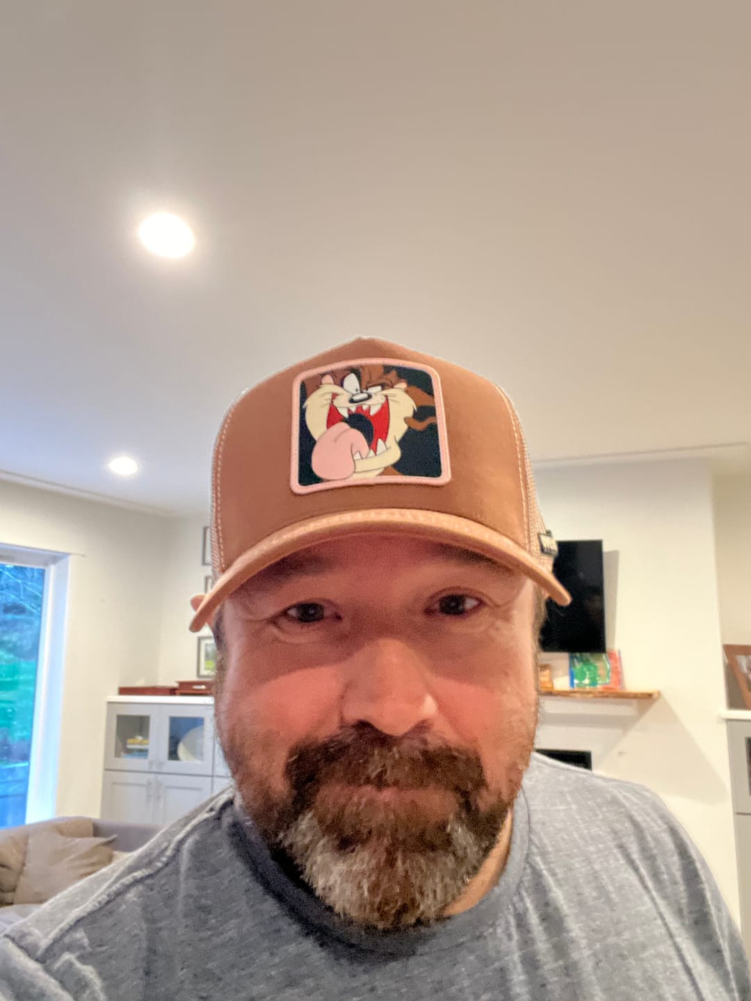 Customer photo review of OVERLORD X Looney Tunes: Tasmanian Devil Trucker Cap