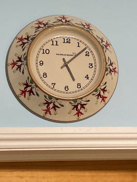 Customer photo review of Large Wall Clock | Fuchsia
