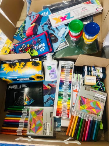 Customer photo review of Jumbo Stationery Pack