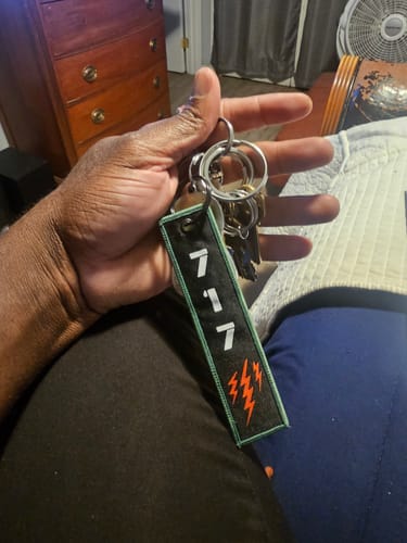Customer photo review of 717 Strike Keytag