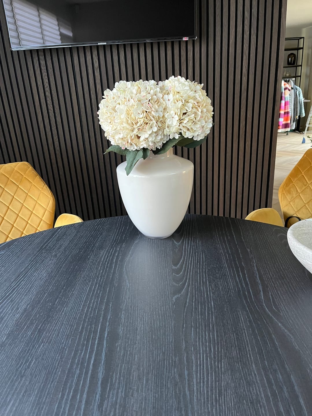 Customer photo review of Grande Hortensia (5 tiges) - Crème