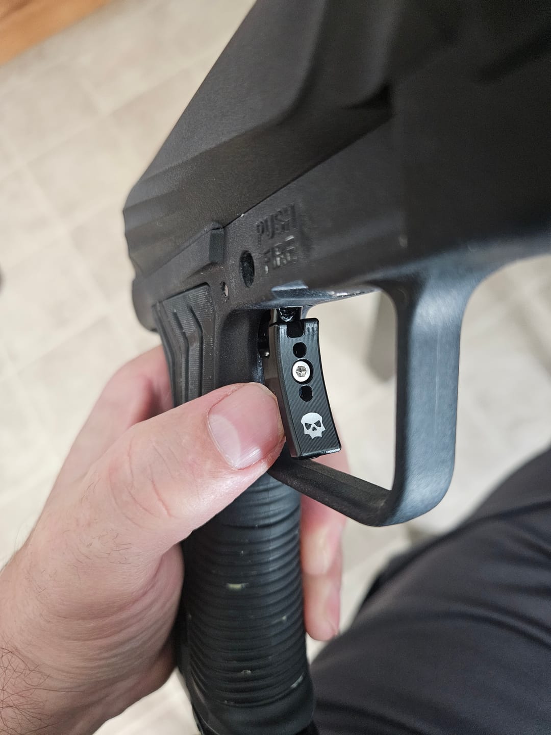 Customer photo review of Infamous EMEK / ETHA Murder Machine Trigger Gen 4 ( Includes Trigger Shoe )