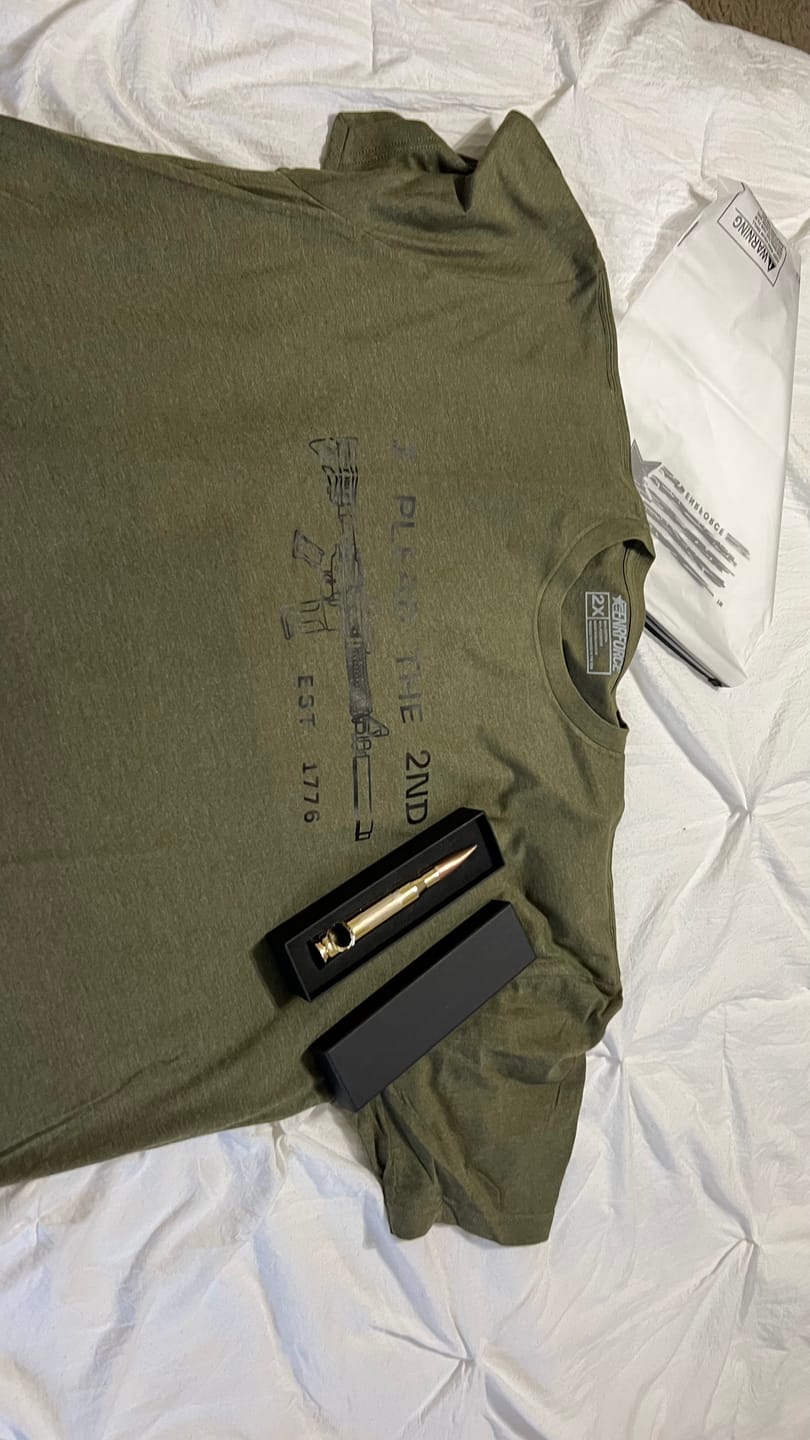Customer photo review of I Plead The 2nd - Tee