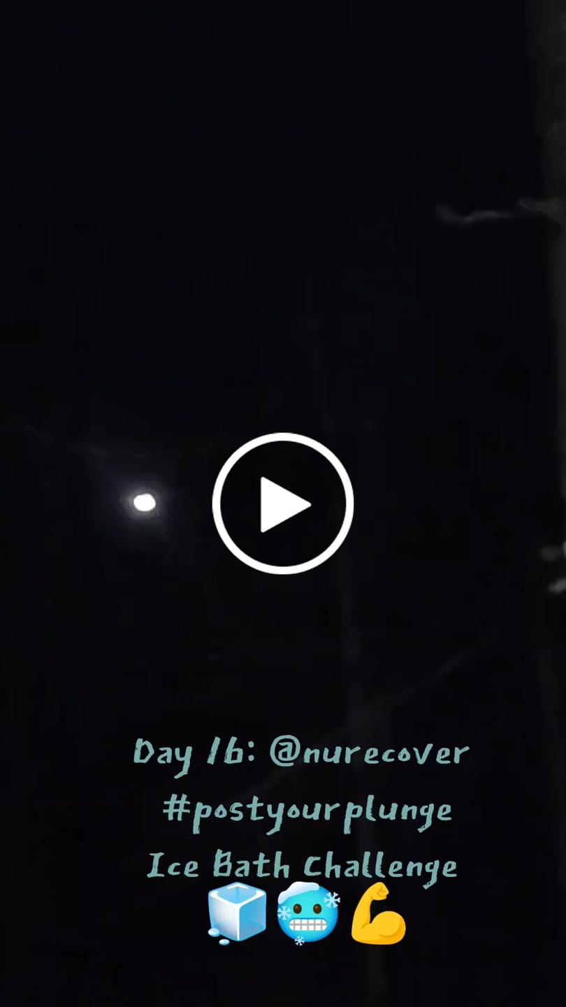Customer video review of nurecover Pod - Portable Ice Bath