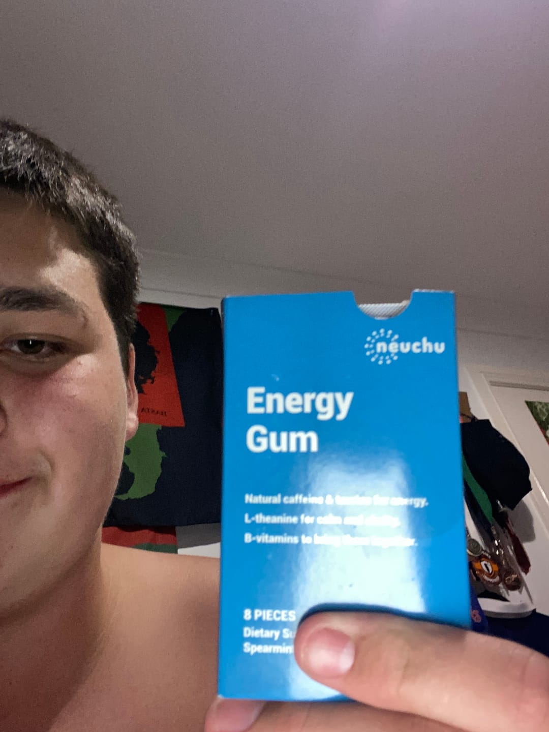 Customer photo review of Energy & Focus Gum