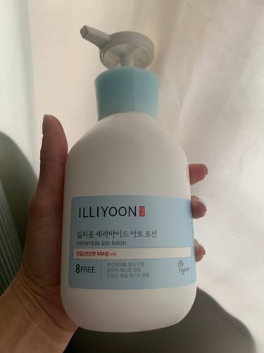 Customer photo review of ILLIYOON Ceramide Ato Loción