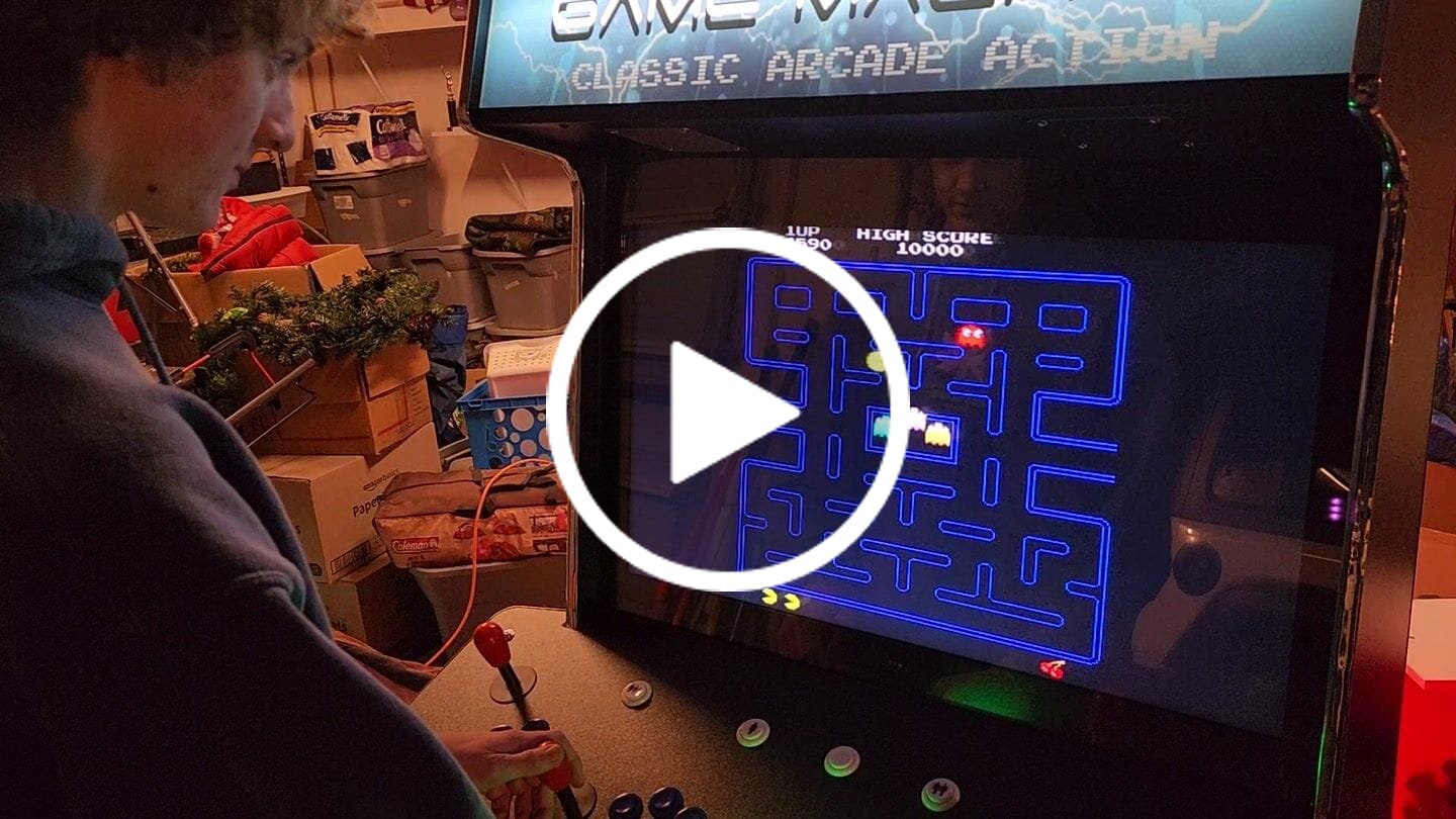 Customer video review of 4 Player Standup with 2 shooting guns Arcade Machine 4600 Retro Multi Cade Games