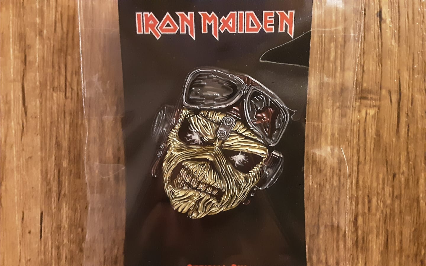 Customer photo review of Iron Maiden - Aces High - Pin