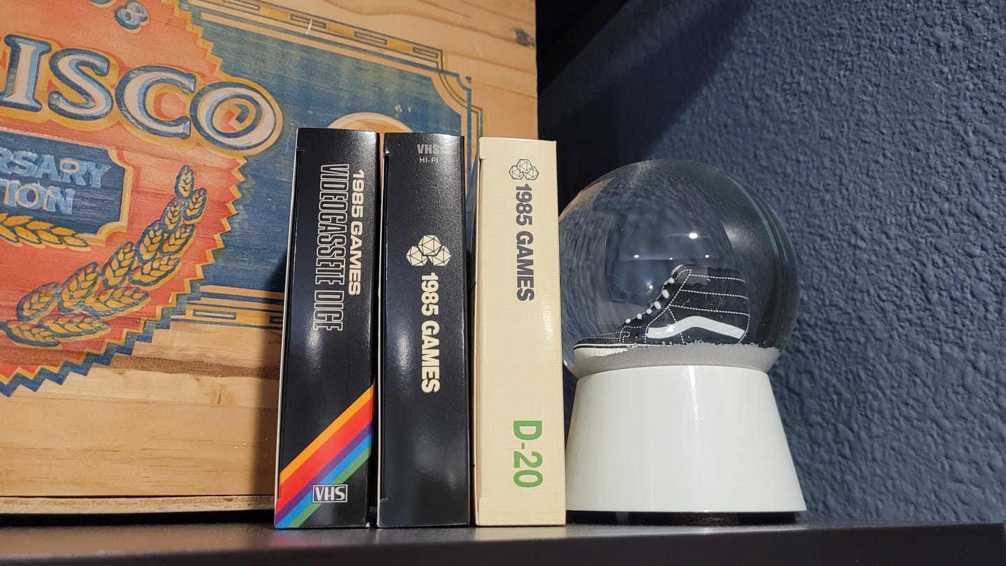Customer photo review of VHS Dice: Crystal Ball
