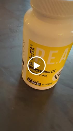 Customer video review of PEA Premium - OptiPEA® 400mg
