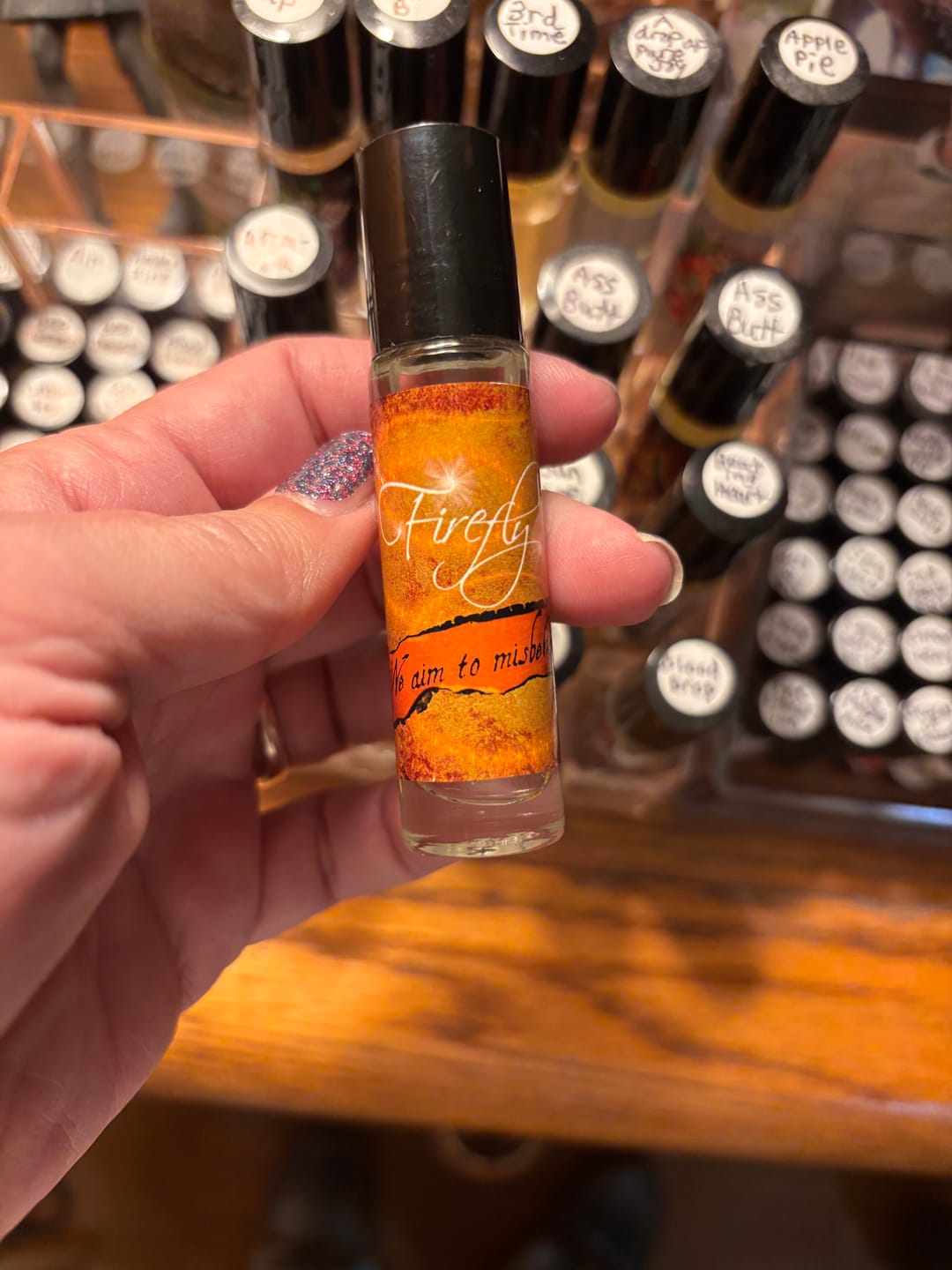 Customer photo review of We Aim to Misbehave