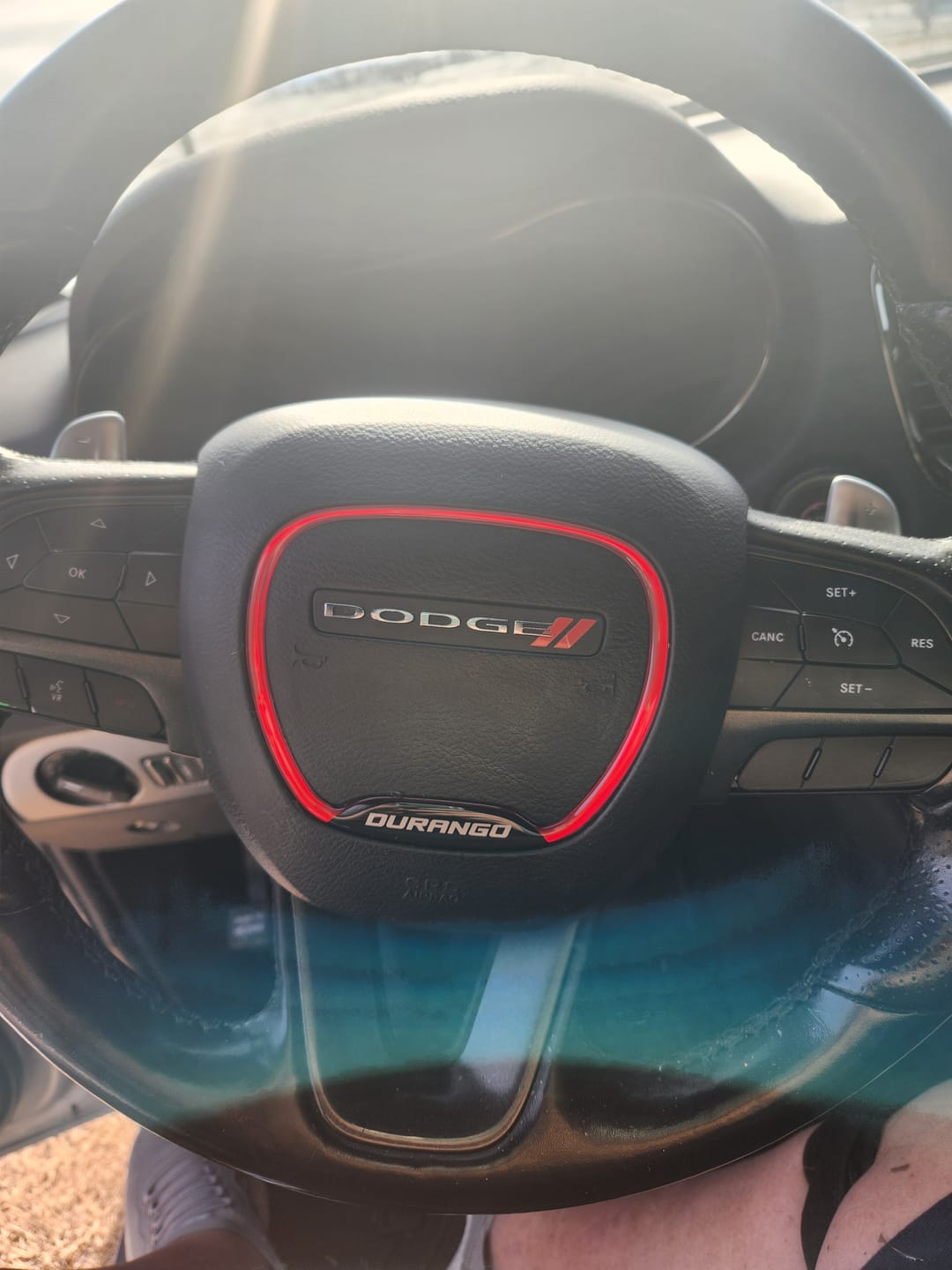 Customer photo review of "Durango" Steering Wheel Trim Ring