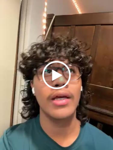 Customer video review of Leave-In Conditioner
