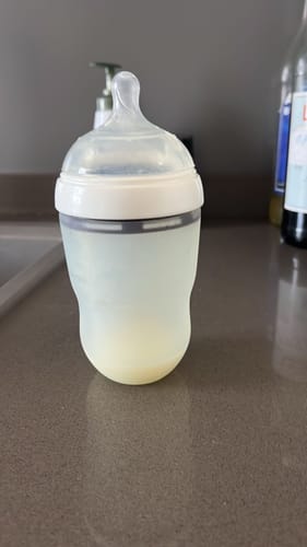 Customer photo review of Biberon Calidad Dusty White Nenina & Co