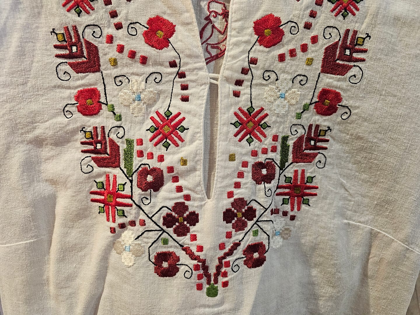 Customer photo review of Дамска риза "Тракийска"