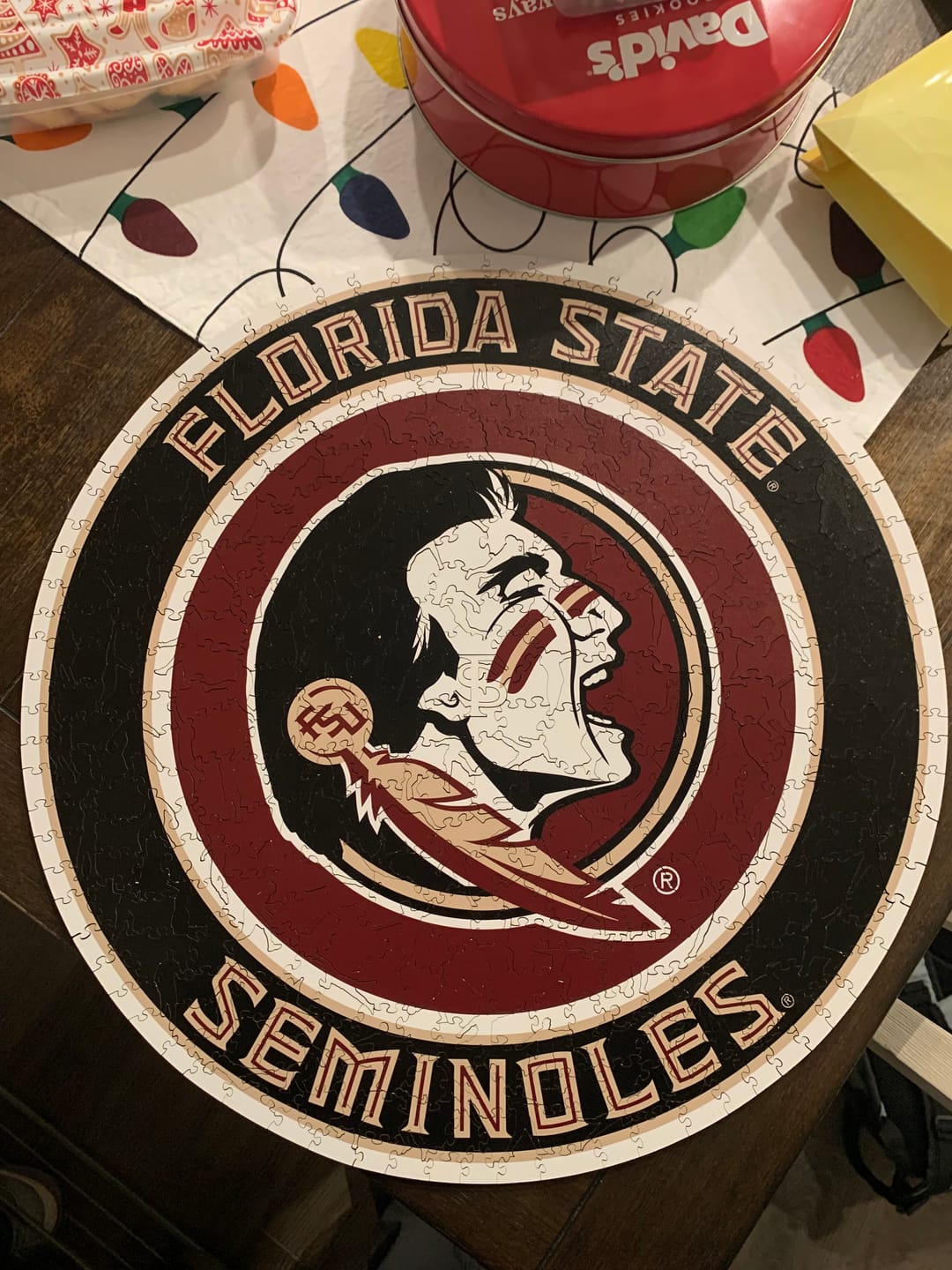 Customer photo review of Florida State University - Wooden Puzzle