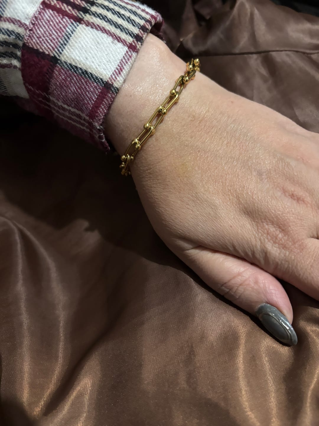 Customer photo review of Pulsera Tifany