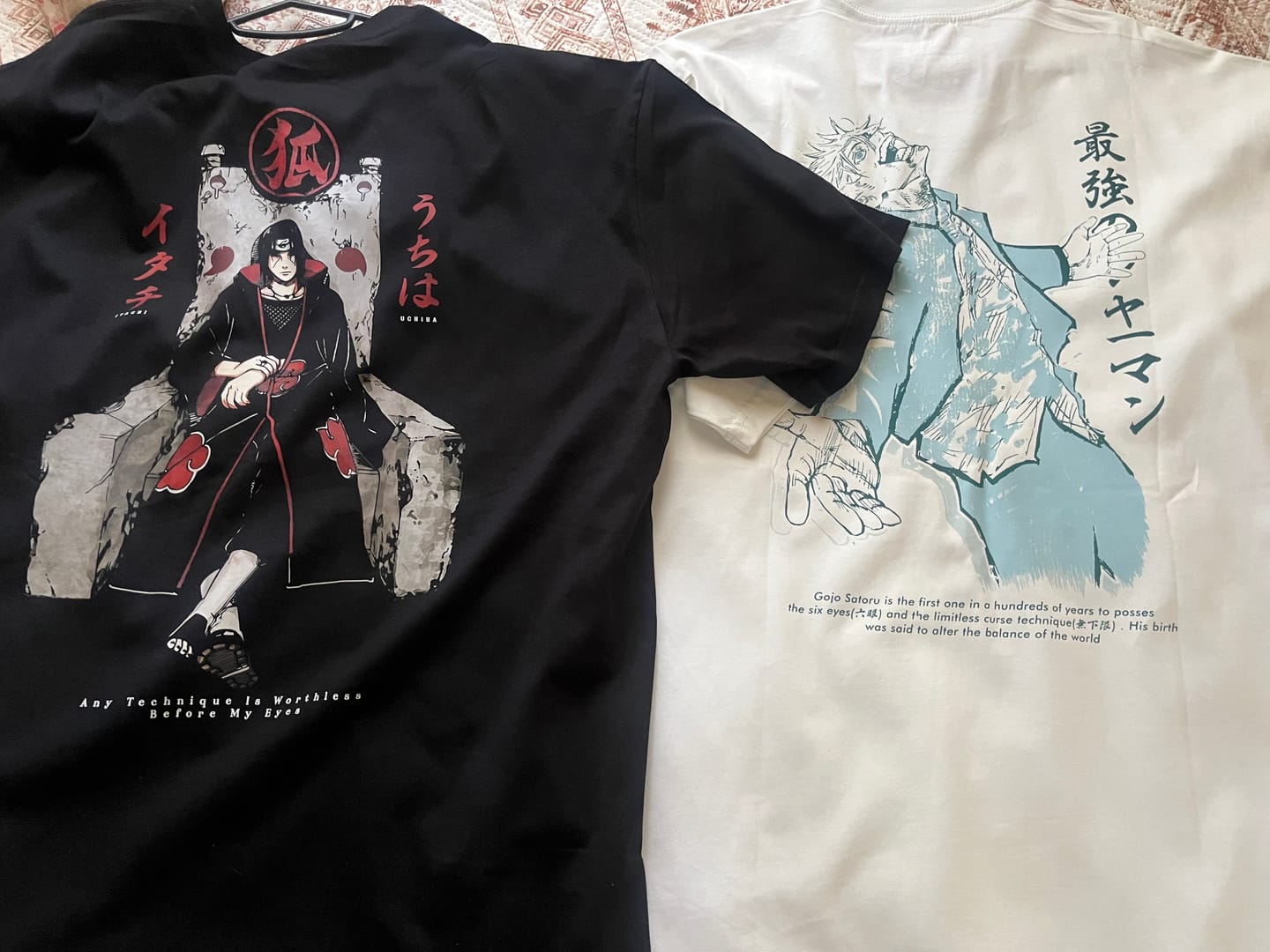 Customer photo review of Camisa Uchiha Itachi - Naruto