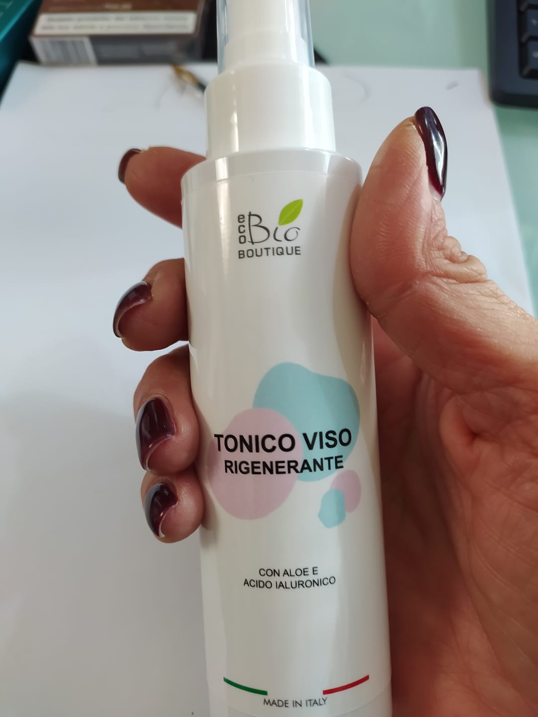 Customer photo review of Tonico Viso Rigenerante
