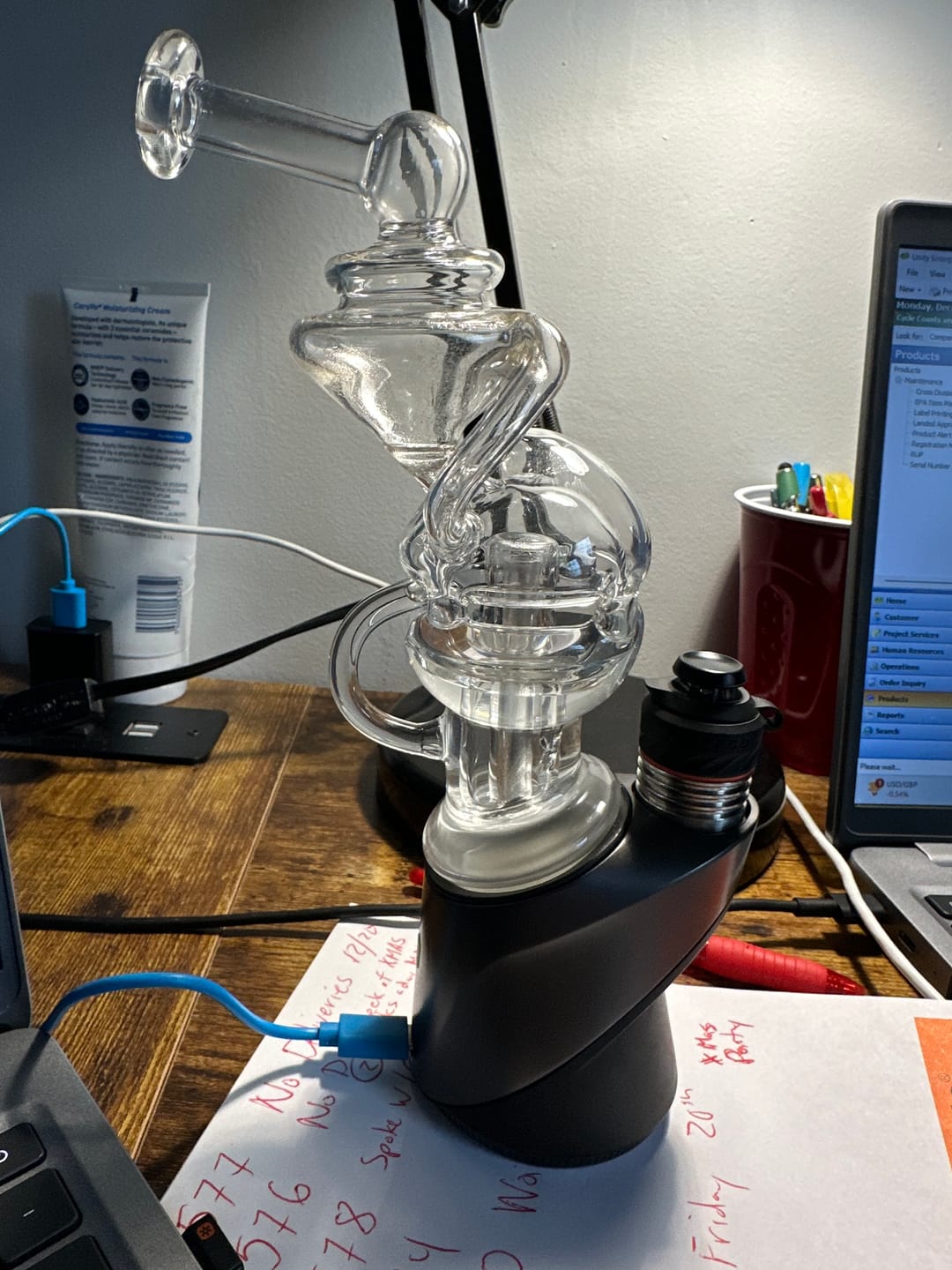 Customer photo review of Fabcycler (Puffco Peak Attachment)