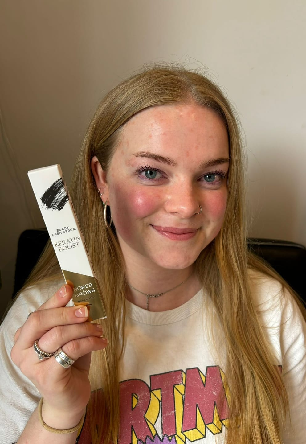 Customer photo review of Black Lash Serum