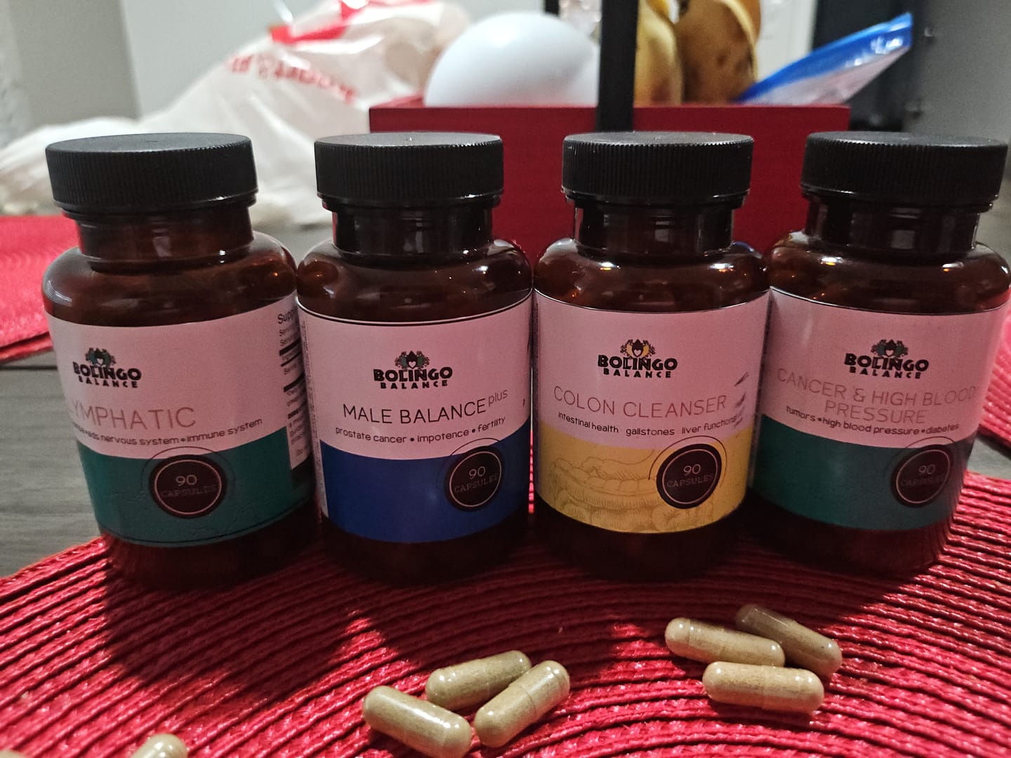 Customer photo review of LYMPHATIC CAPSULES