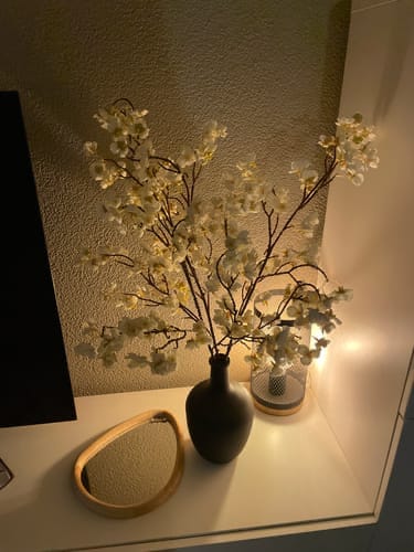 Customer photo review of Fleur de Sakura - Blanc (3 tiges)