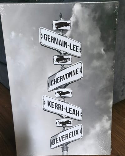 Customer photo review of DATE OF BIRTH OF CHILDREN by Cstm Canvas