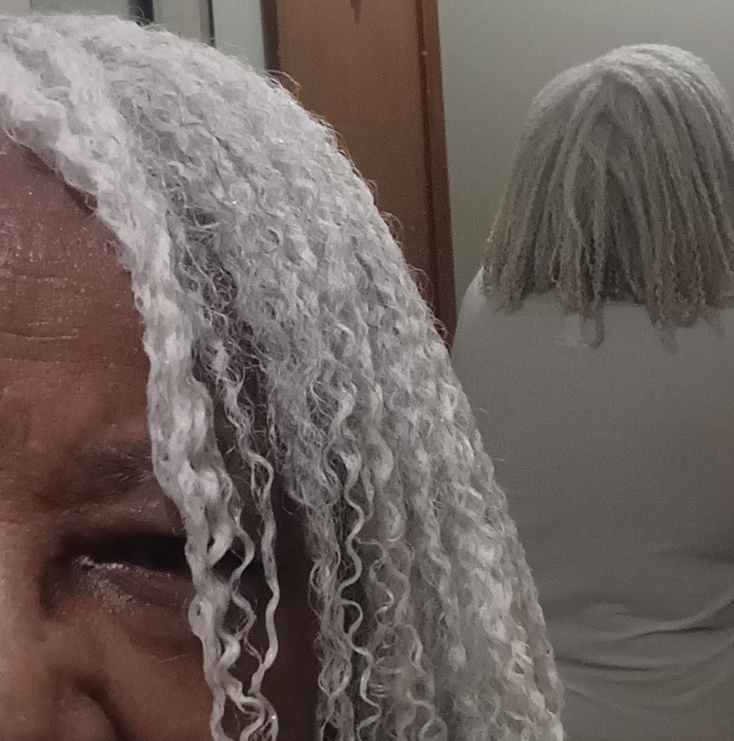 Customer photo review of Sculpting Jelly - Anti Frizz - Luscious Lotus