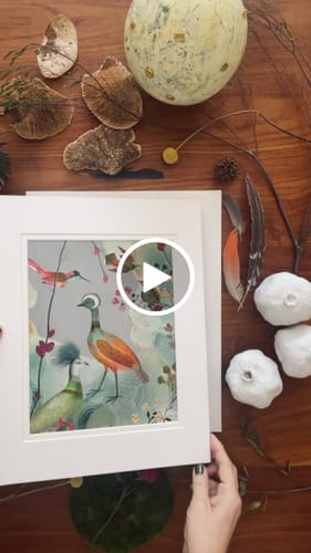 Customer video review of 8x10 Giclee Fine Art Prints