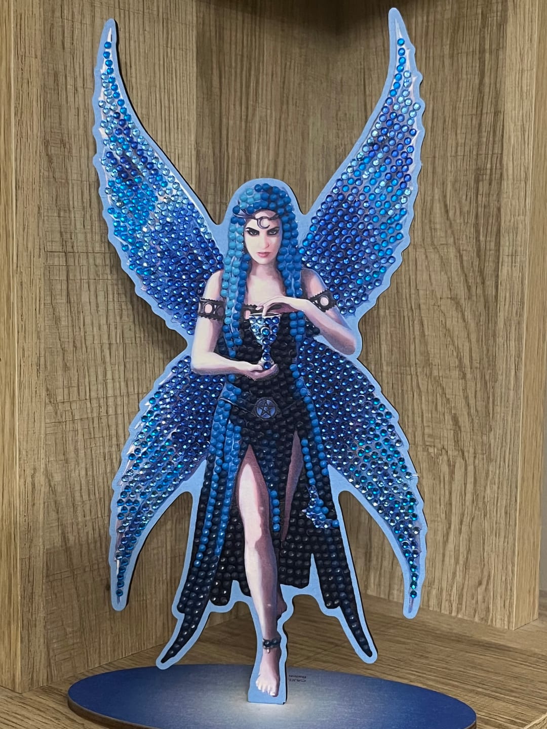 Customer photo review of "Enchantment" by Anne Stokes Crystal Art Buddies XL