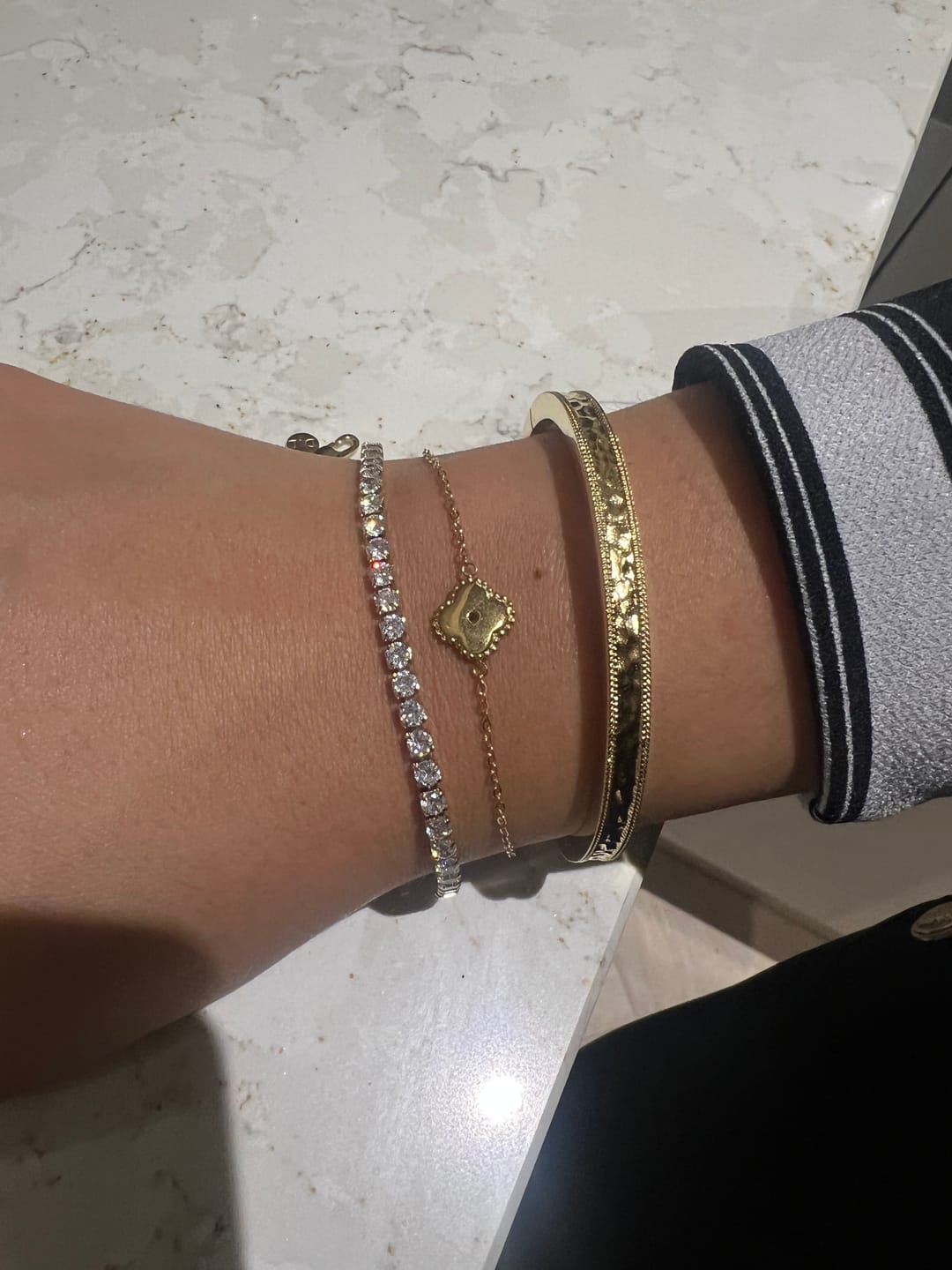 Customer photo review of Regalia Bangle