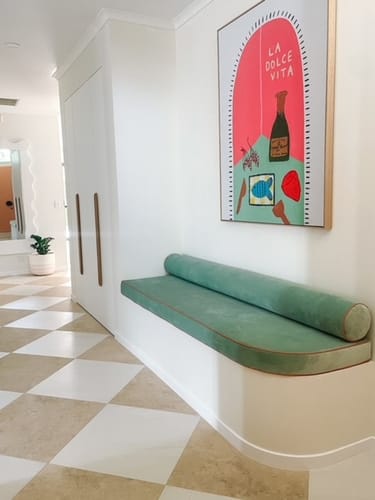 Customer photo review of La Dolce Vita by Britney Turner | Framed Canvas Art Print