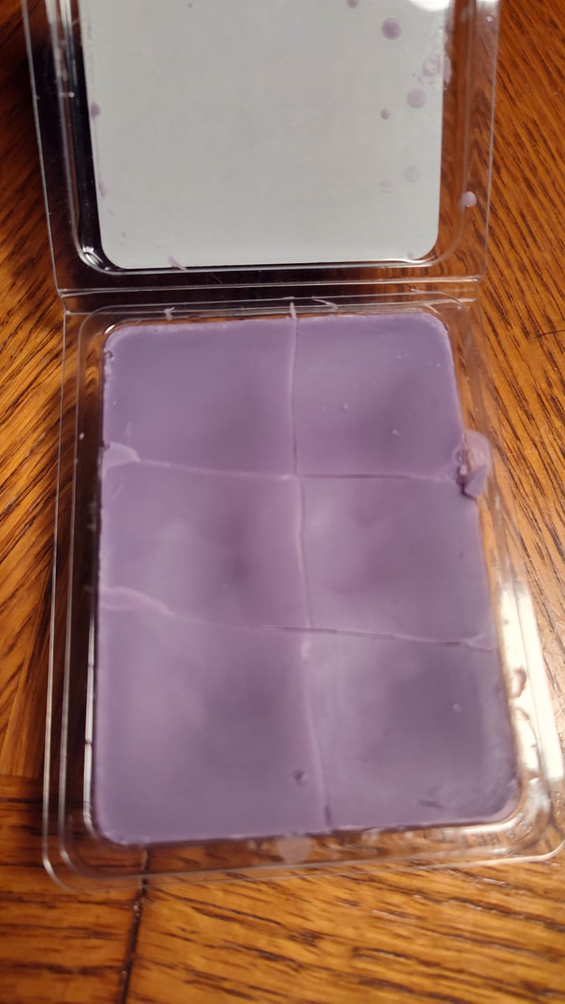 Customer photo review of Aurora Borealis Wax Melts