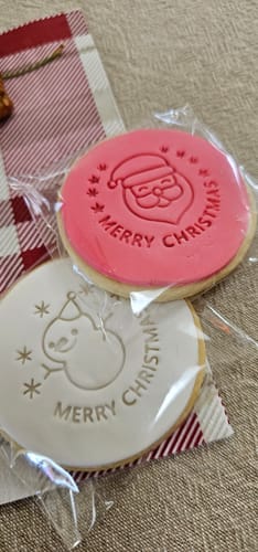 Customer photo review of Stocking Filler Assorted Christmas Cookies