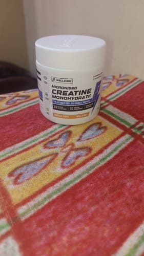 Customer photo review of Wellcore - Pure Micronised Creatine Monohydrate (122g, 33 Servings) Tropical Tango