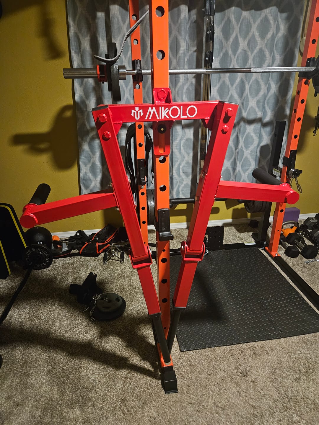Customer photo review of Rack Mounted Lateral Raise