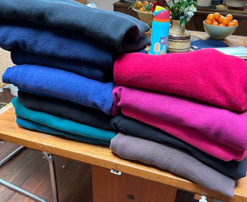 Customer photo review of Wholesale Blank Sweatshirts
