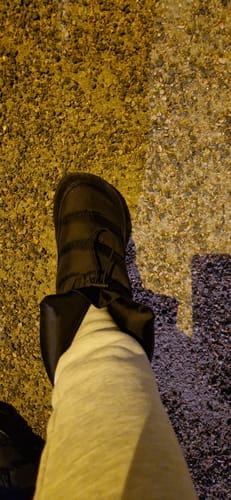 Customer photo review of Vaistoa Hellä | Winter Barefoot Shoes