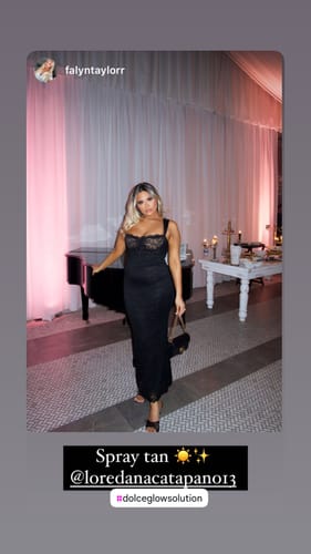 Customer photo review of Senza Sole Brown "Starter Pack"