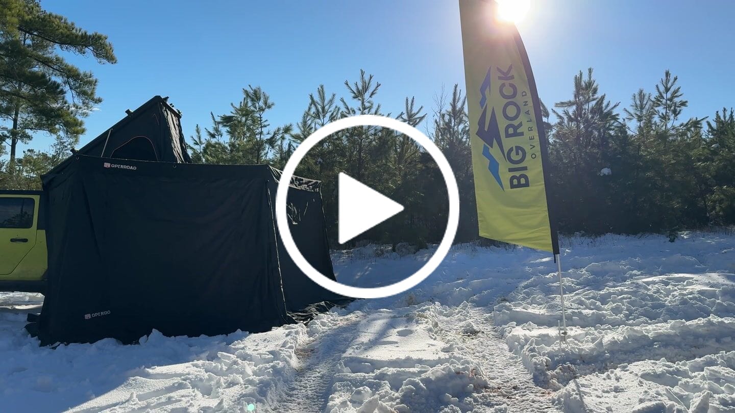 Customer video review of OPENROAD 270 Awning Side Wall