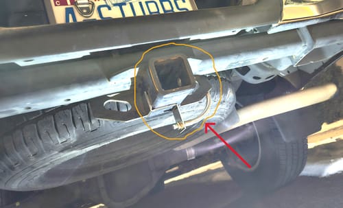 Customer photo review of AIR GEAR EasyAIR Spare Tire Inflation System