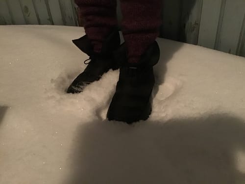 Customer photo review of Vaistoa Hellä | Winter Barefoot Shoes