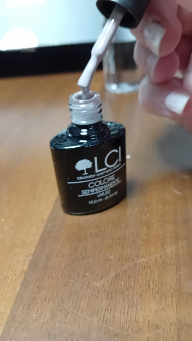 Customer photo review of Smalto Semipermanente LCI -  Grigio Tortora
