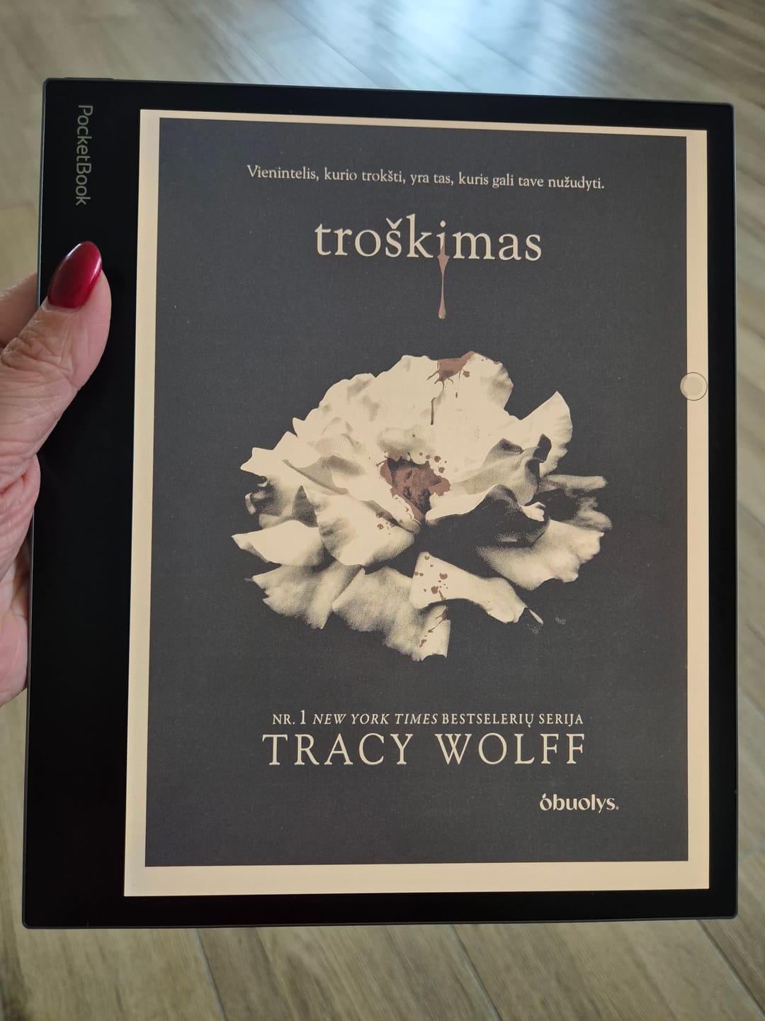 Customer photo review of E-knyga Troškimas: atsisiųskite akimirksniu ir skaitykite iš karto!