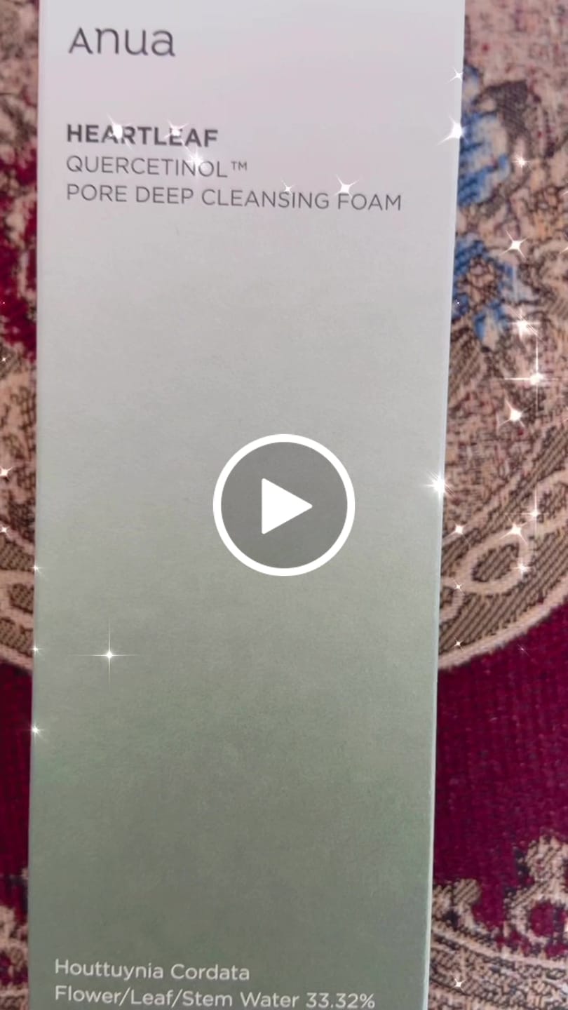 Customer video review of غسول انوا الرغوي للتنظيف العميق للمسام بخلاصة الهارتليف - 150مل