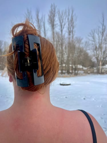 Customer photo review of XXL Dreamy Claw Clip