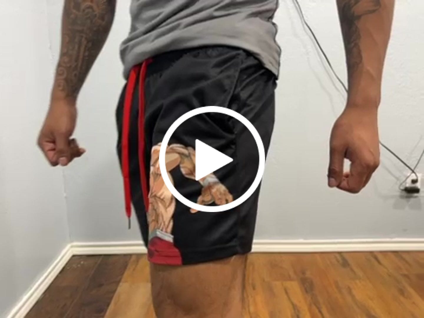Customer video review of Grappler Shorts