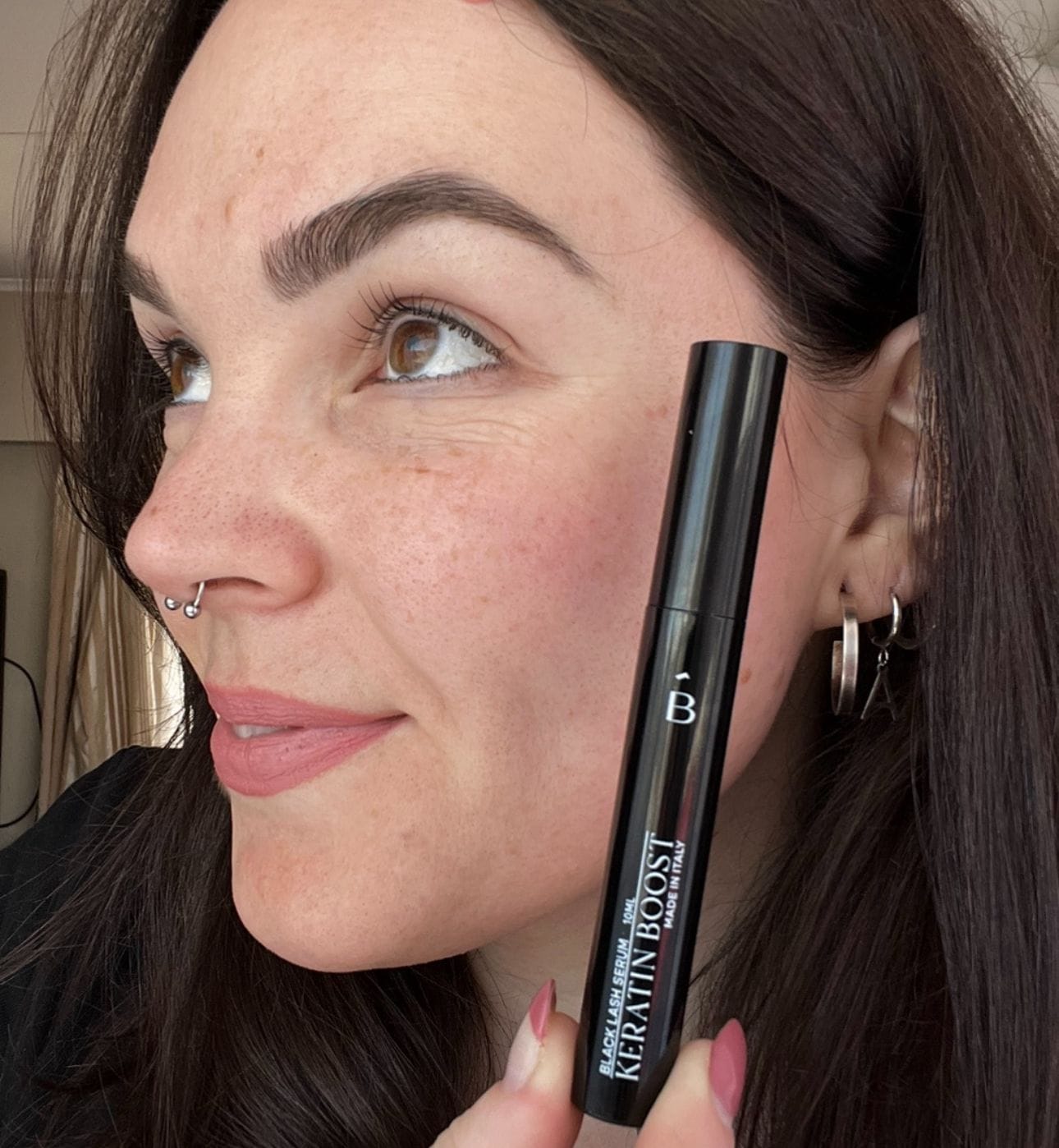 Customer photo review of Black Lash Serum