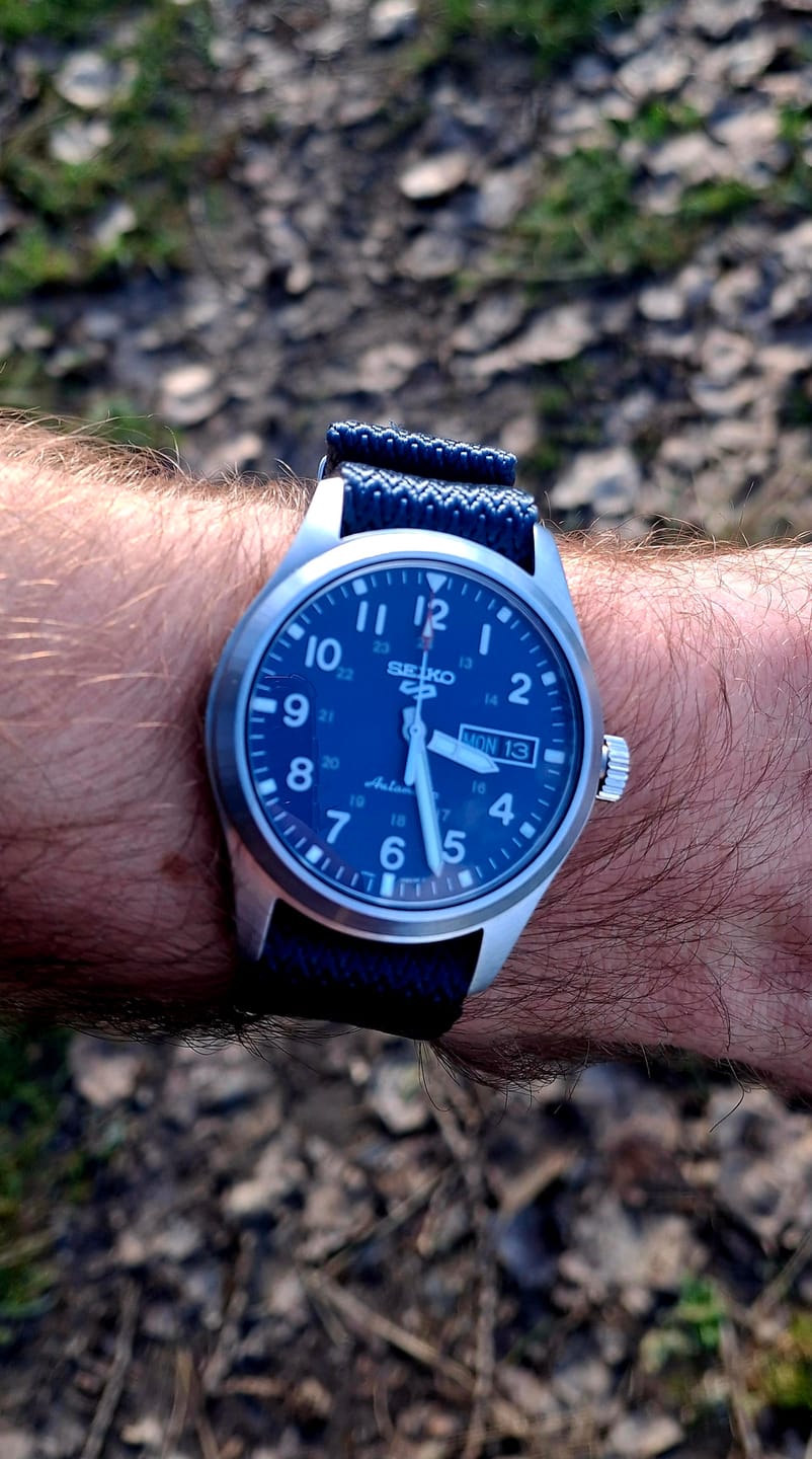Customer photo review of SharkFin - Stormy Blue